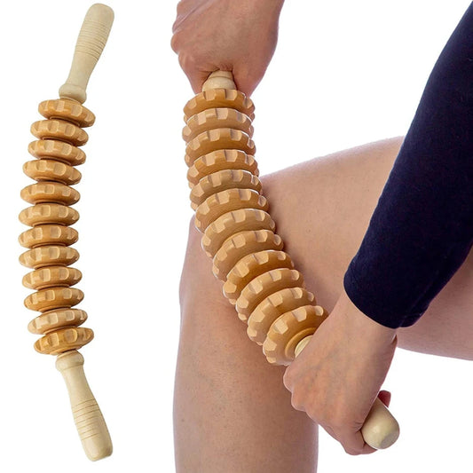 Natural Wooden Massage Roller